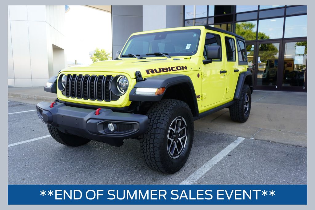 High Velocity Clearcoat 2024 Jeep Wrangler SUV / Crossover Four-Wheel Drive 8-Speed Automatic