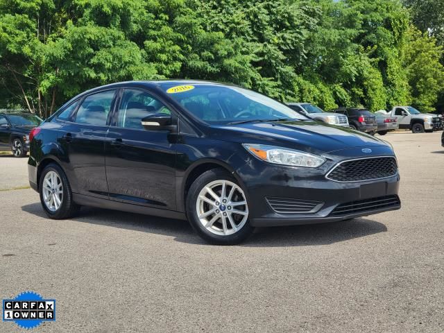 Shadow Black 2016 Ford Focus Sedan Front-Wheel Drive Automatic