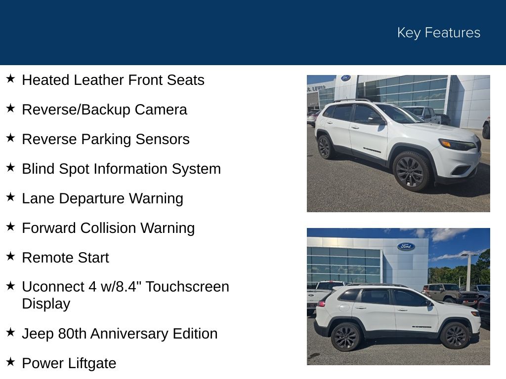 2021 Jeep Cherokee 80th Anniversary FWD