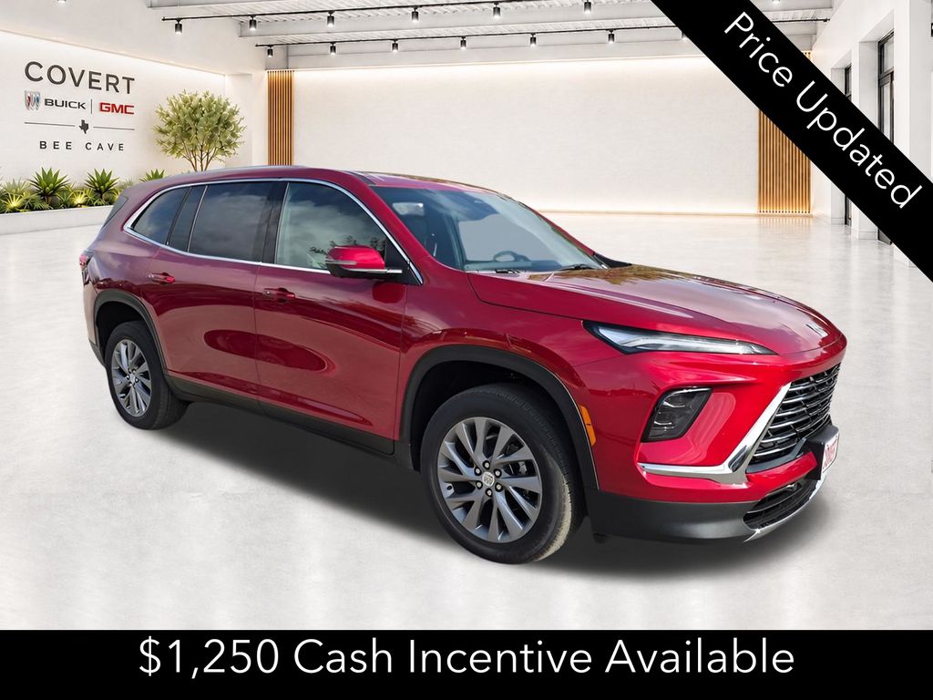 Cherry Red 2026 Buick Enclave SUV / Crossover Front-Wheel Drive 8-Speed Automatic