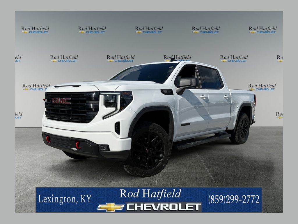 Summit White 2022 GMC Sierra 1500 Pickup Truck Four-Wheel Drive Automatic