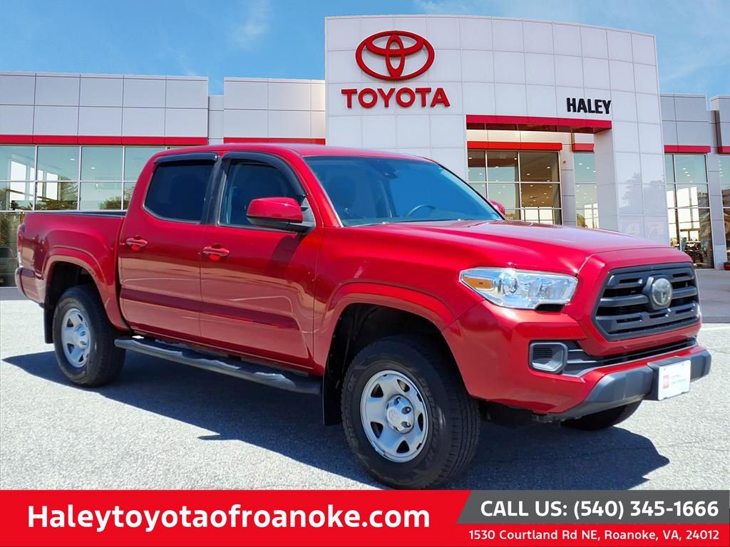 Barcelona Red Metallic 2019 Toyota Tacoma Pickup Truck Four-Wheel Drive 6-Speed Automatic
