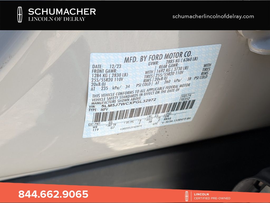 used 2023 Lincoln Aviator car, priced at $43,698