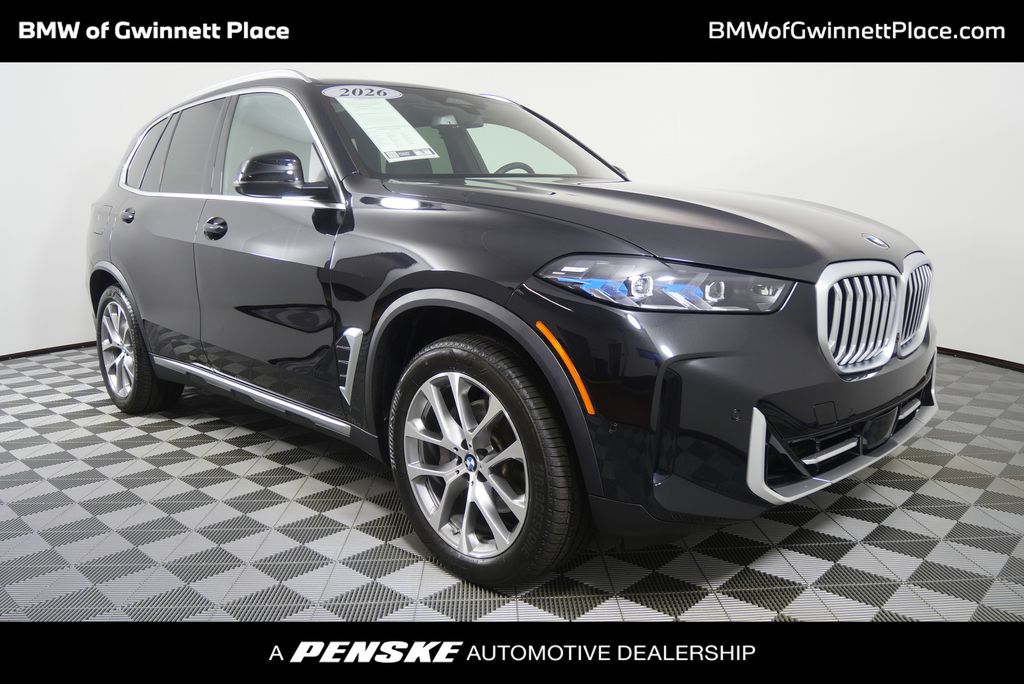 Black Sapphire Metallic 2026 BMW X5 SUV / Crossover Rear-Wheel Drive 8-Speed Automatic