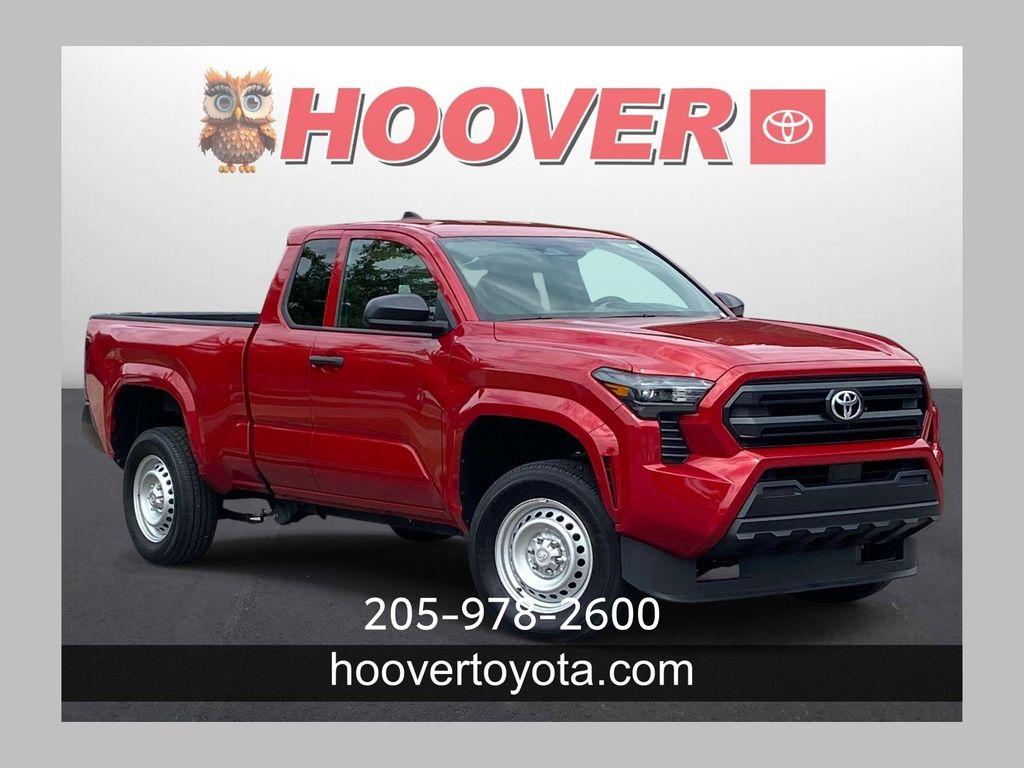 Supersonic Red 2025 Toyota Tacoma Pickup Truck Four-Wheel Drive 8-Speed Automatic