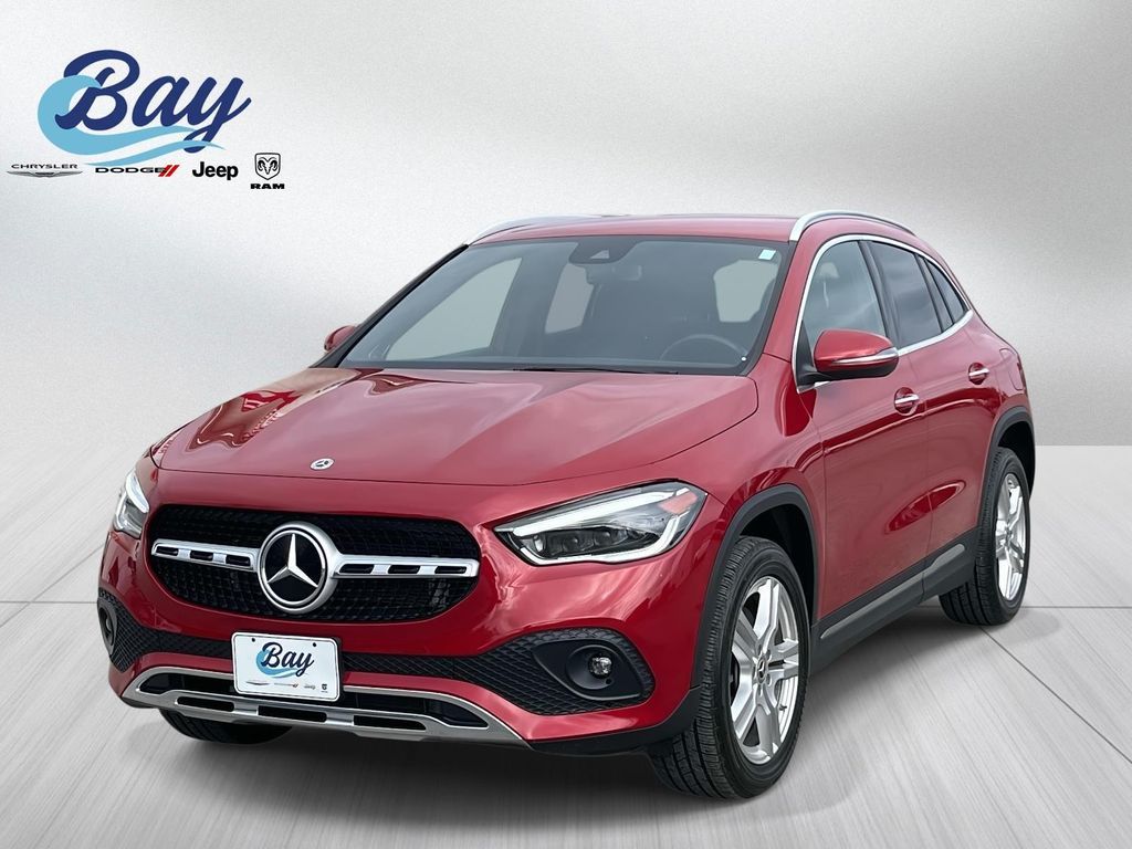 Red 2021 Mercedes-Benz GLA 250 4MATIC SUV / Crossover All-Wheel Drive 8-Speed Dual Clutch