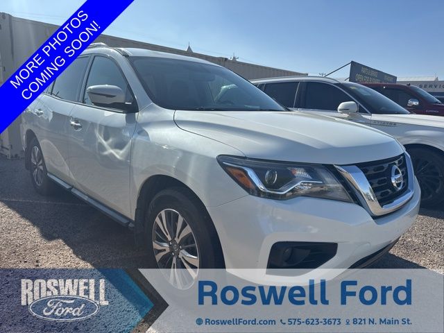 Pearl White Tricoat 2020 Nissan Pathfinder SV 4WD SUV / Crossover Four-Wheel Drive Continuously Variable Transmission