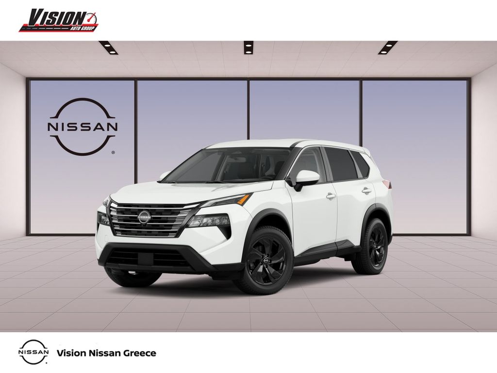 Everest White Pearl Tricoat 2026 Nissan Rogue SUV / Crossover Front-Wheel Drive Continuously Variable Transmission