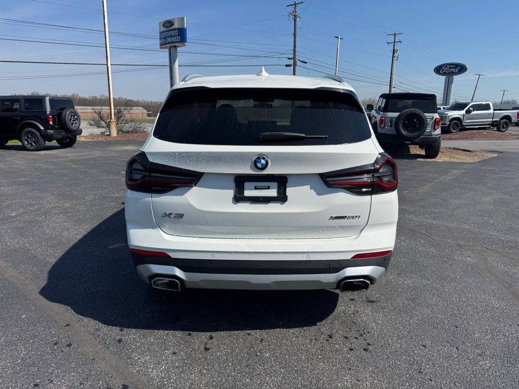 2023 BMW X3 xDrive30i White at Klick Lewis Buick Chevrolet