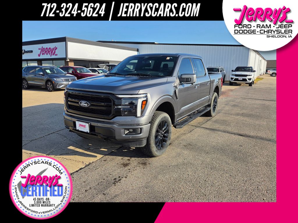 Carbonized Gray Metallic 2025 Ford F-150 Pickup Truck Four-Wheel Drive Automatic