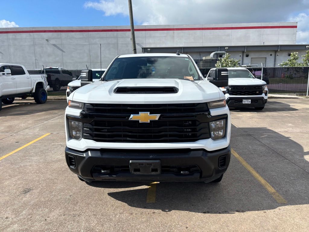 2024 Chevrolet Silverado 2500HD Work Truck White at Toyota of Victoria