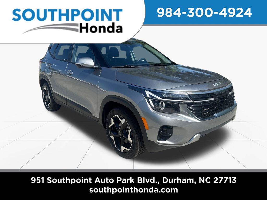 Steel Gray 2025 Kia Seltos SUV / Crossover Front-Wheel Drive Continuously Variable Transmission
