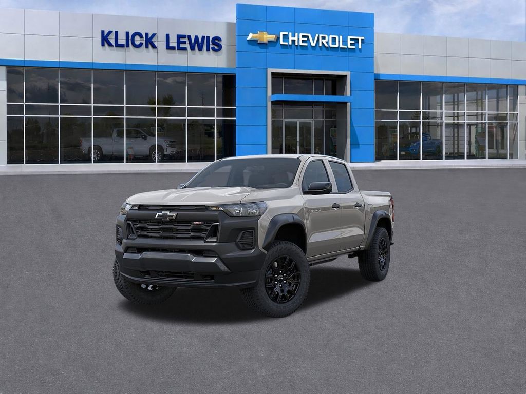 2026 Chevrolet Colorado Trail Boss White at Klick Lewis Buick Chevrolet