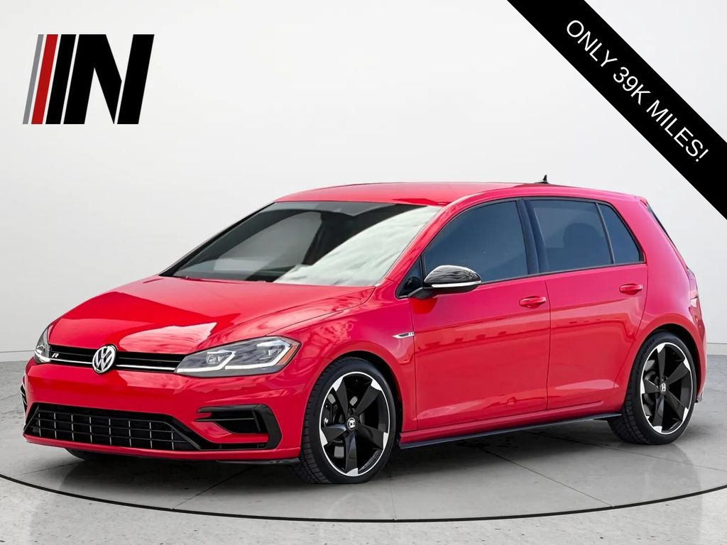 Tornado Red 2019 Volkswagen Golf R AWD Hatchback All-Wheel Drive 7-Speed Dual Clutch