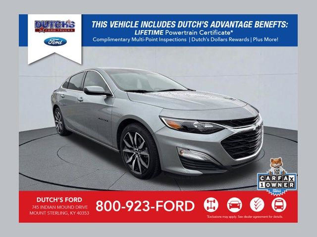 Sterling Gray Metallic 2024 Chevrolet Malibu RS FWD Sedan Front-Wheel Drive Continuously Variable Transmission