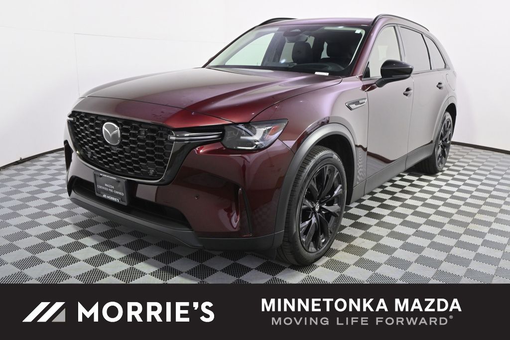 Red 2025 Mazda CX-90 3.3 Turbo Premium Sport AWD SUV / Crossover All-Wheel Drive 8-Speed Automatic