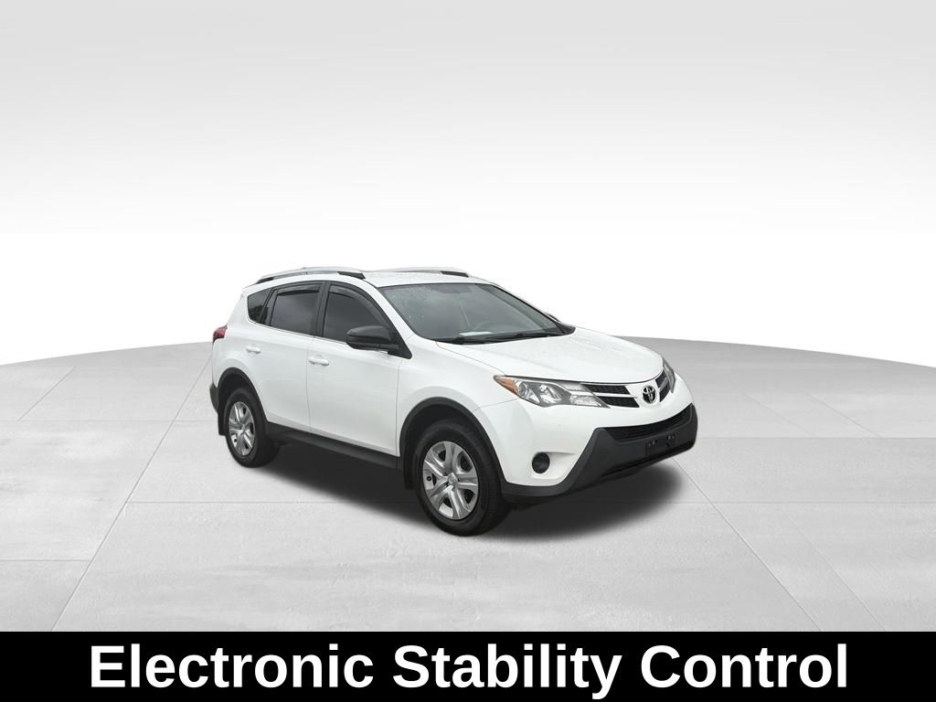 2015 Toyota RAV4 LE White at Rafferty Subaru