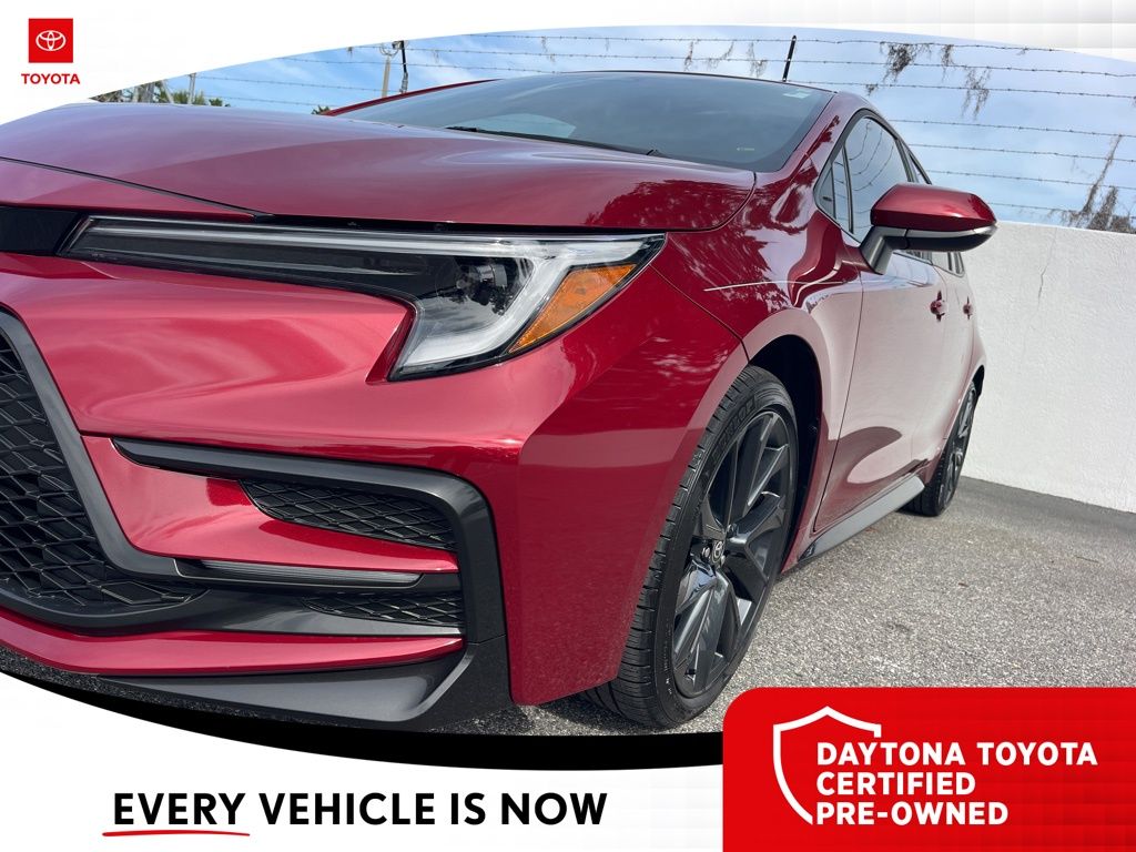 Certified 2024 Toyota Corolla SE with VIN 5YFS4MCE7RP176011 for sale in Daytona Beach, FL