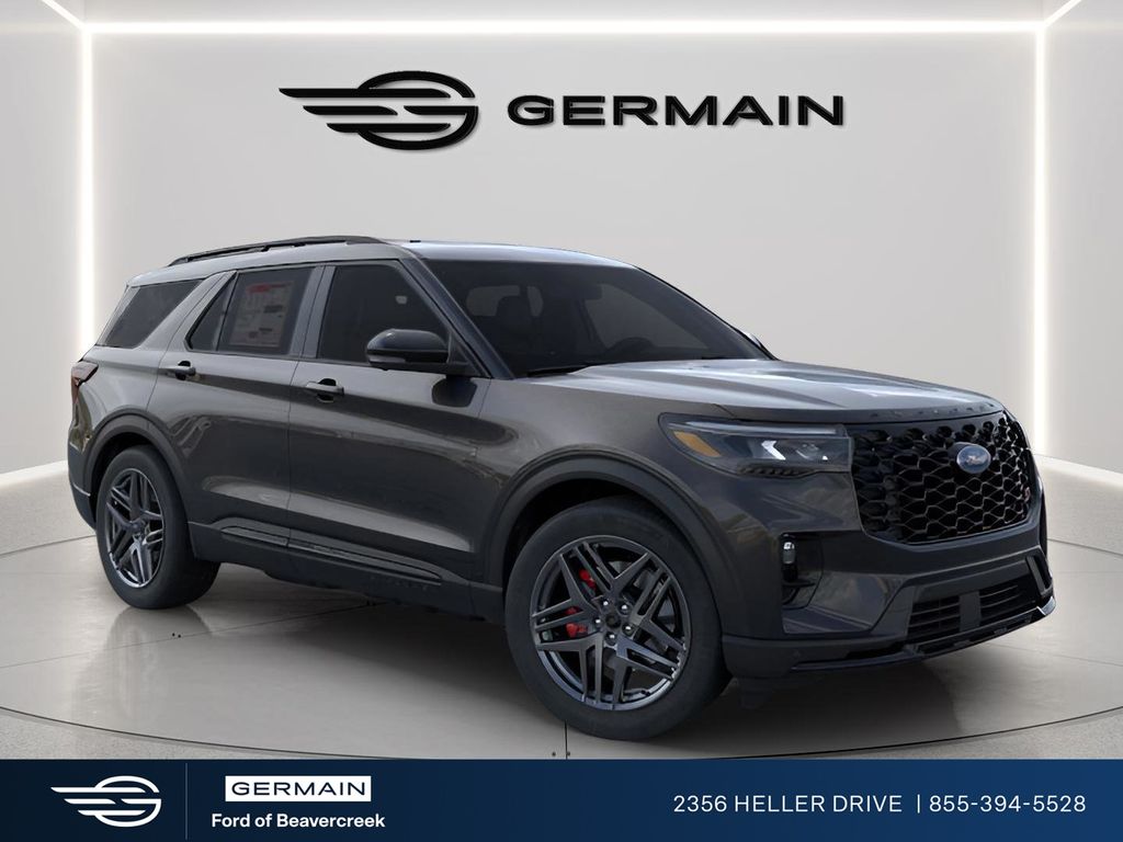 Black Metallic 2026 Ford Explorer ST AWD SUV / Crossover All-Wheel Drive Automatic