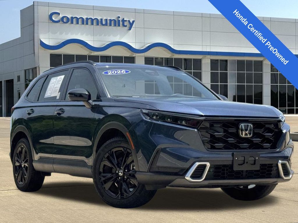 2026 Honda CR-V Hybrid Sport Touring Blue at Community Honda