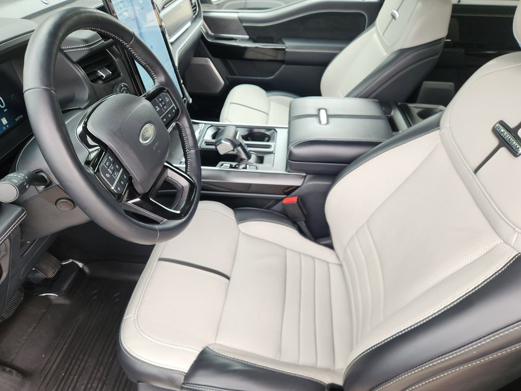 2023 Ford F-150 Lightning Platinum Blue at Cook Ford