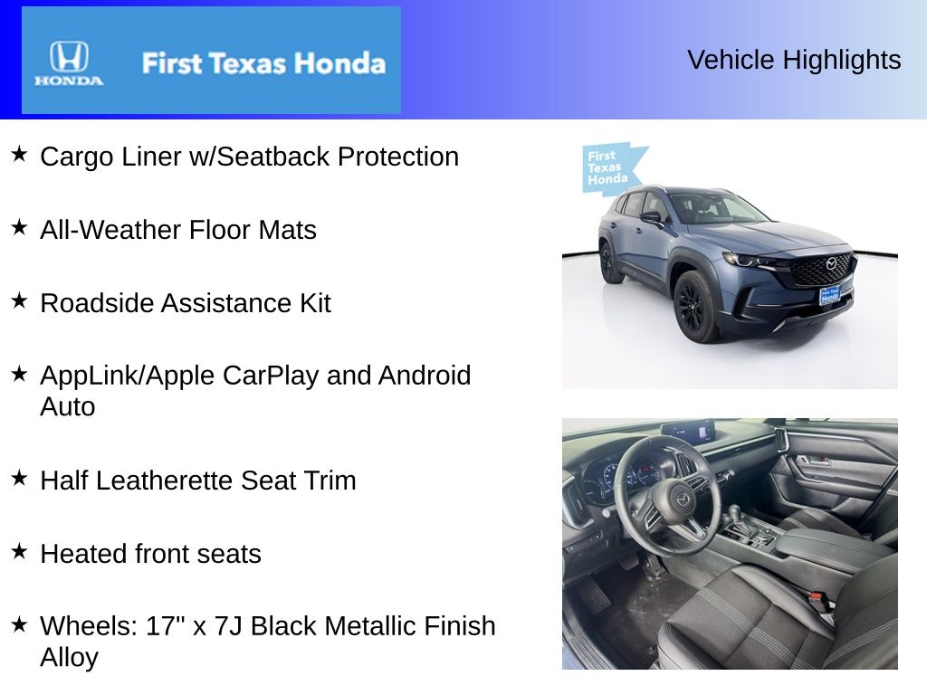 Used Car 2025 Mazda Cx-50 Hybrid  Preferred For Sale Under $30,000 In Austin, Texas