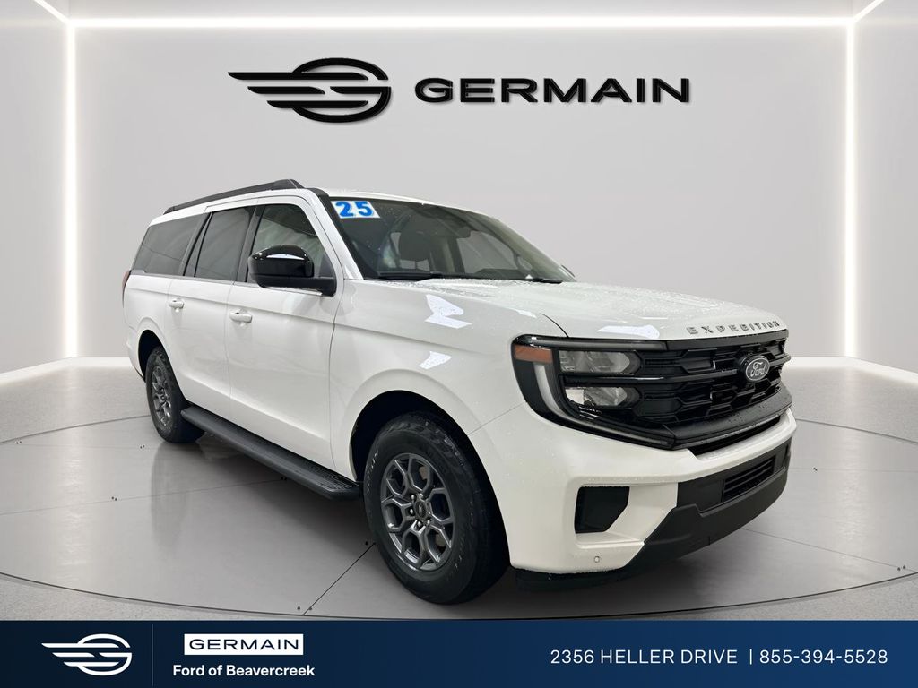 White Metallic 2025 Ford Expedition MAX Active 4WD SUV / Crossover Four-Wheel Drive Automatic