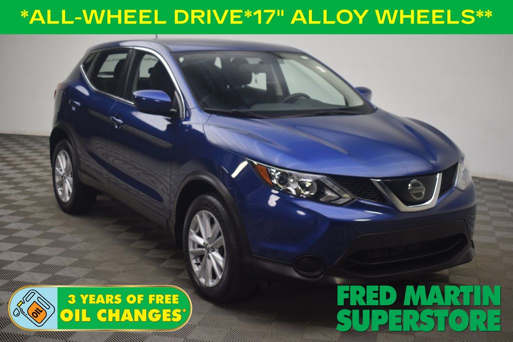 Caspian Blue Metallic 2019 Nissan Rogue Sport SUV / Crossover All-Wheel Drive Continuously Variable Transmission