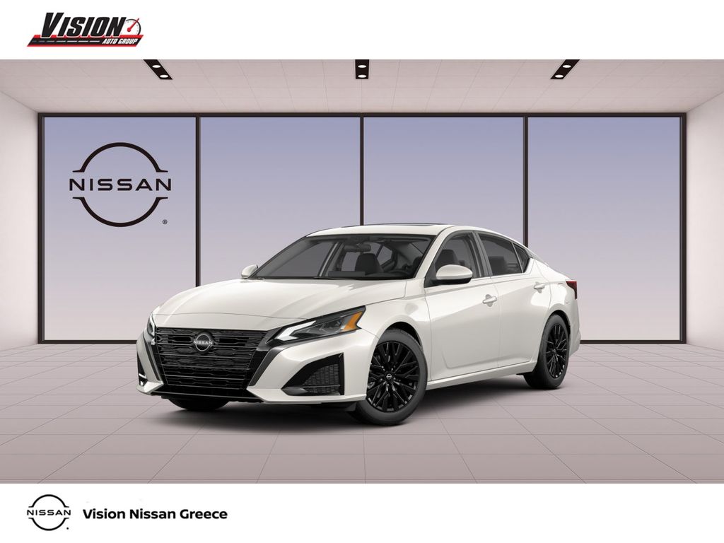 Pearl White Tricoat 2026 Nissan Altima Sedan Front-Wheel Drive Continuously Variable Transmission