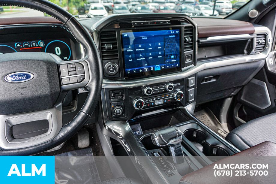 Used 2021 Gray Ford Lariat image 32