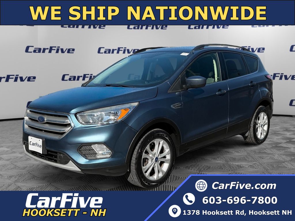 Blue Metallic 2018 Ford Escape SE AWD SUV / Crossover All-Wheel Drive 6-Speed Automatic