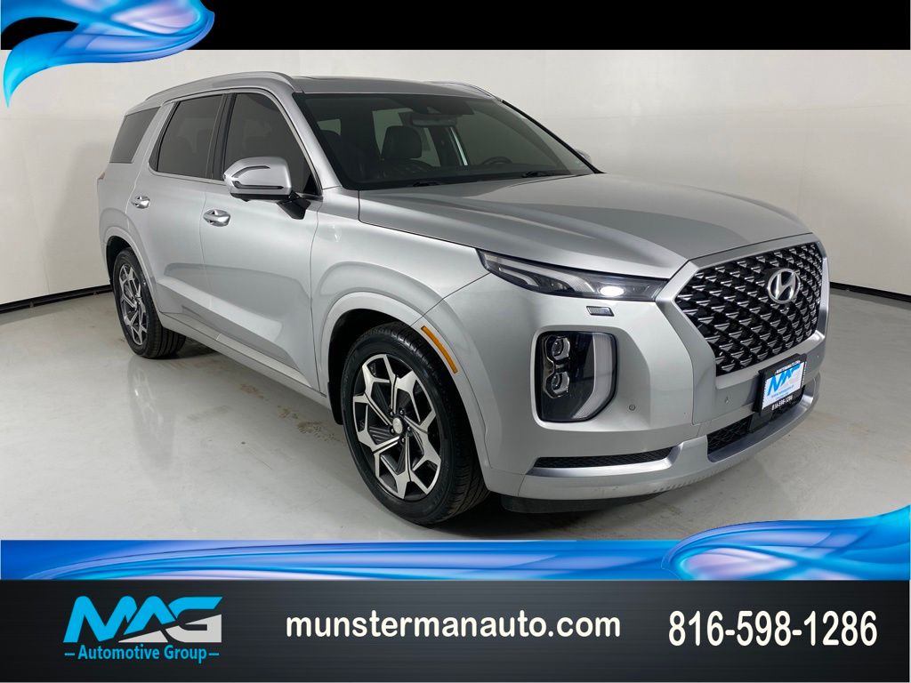 Typhoon Silver 2021 Hyundai Palisade SUV / Crossover All-Wheel Drive 8-Speed Automatic