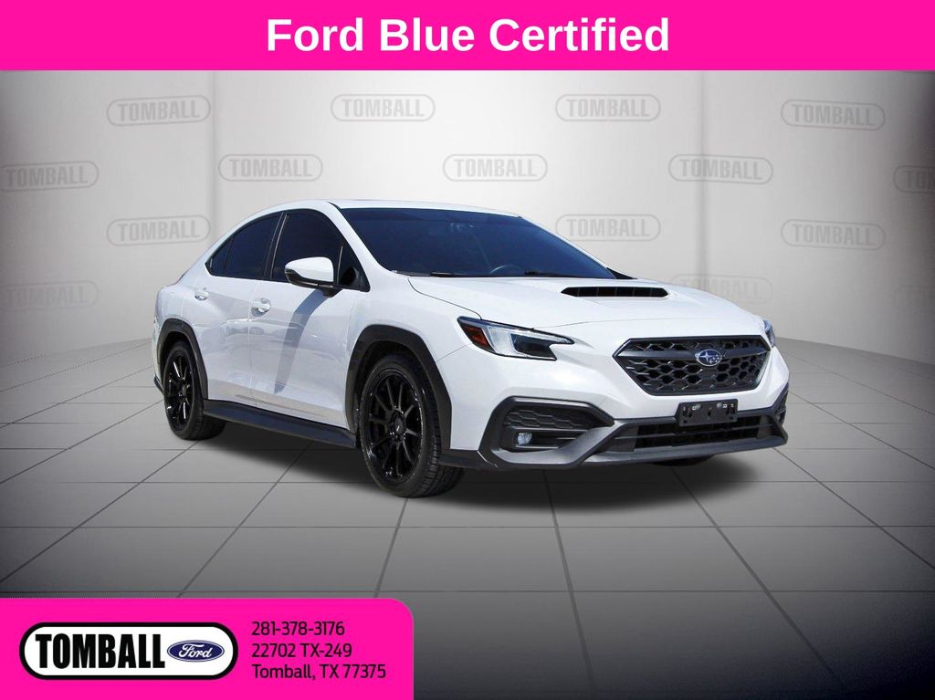 Ceramic White 2023 Subaru WRX Sedan All-Wheel Drive 6-Speed Manual