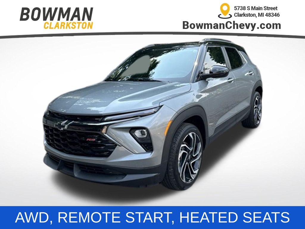 Sterling Gray Metallic 2025 Chevrolet Trailblazer SUV / Crossover Four-Wheel Drive 9-Speed Automatic