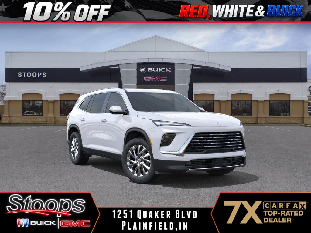 Summit White 2026 Buick Enclave SUV / Crossover Front-Wheel Drive 8-Speed Automatic