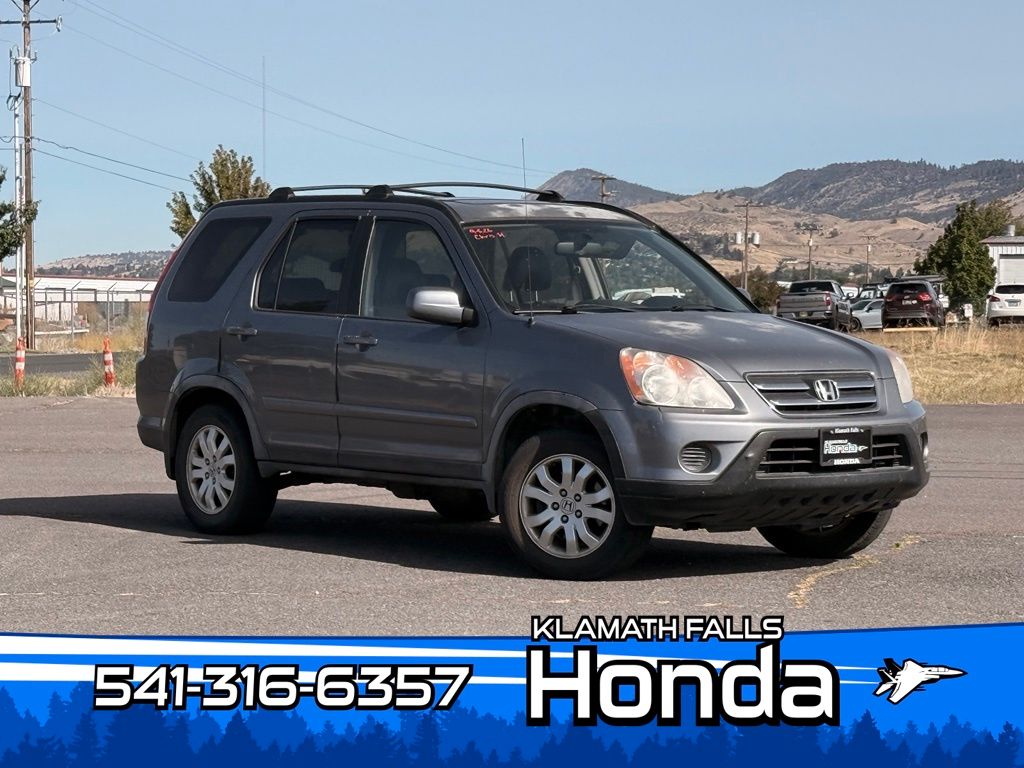 Gray 2006 Honda CR-V SUV / Crossover 5-Speed Automatic Overdrive