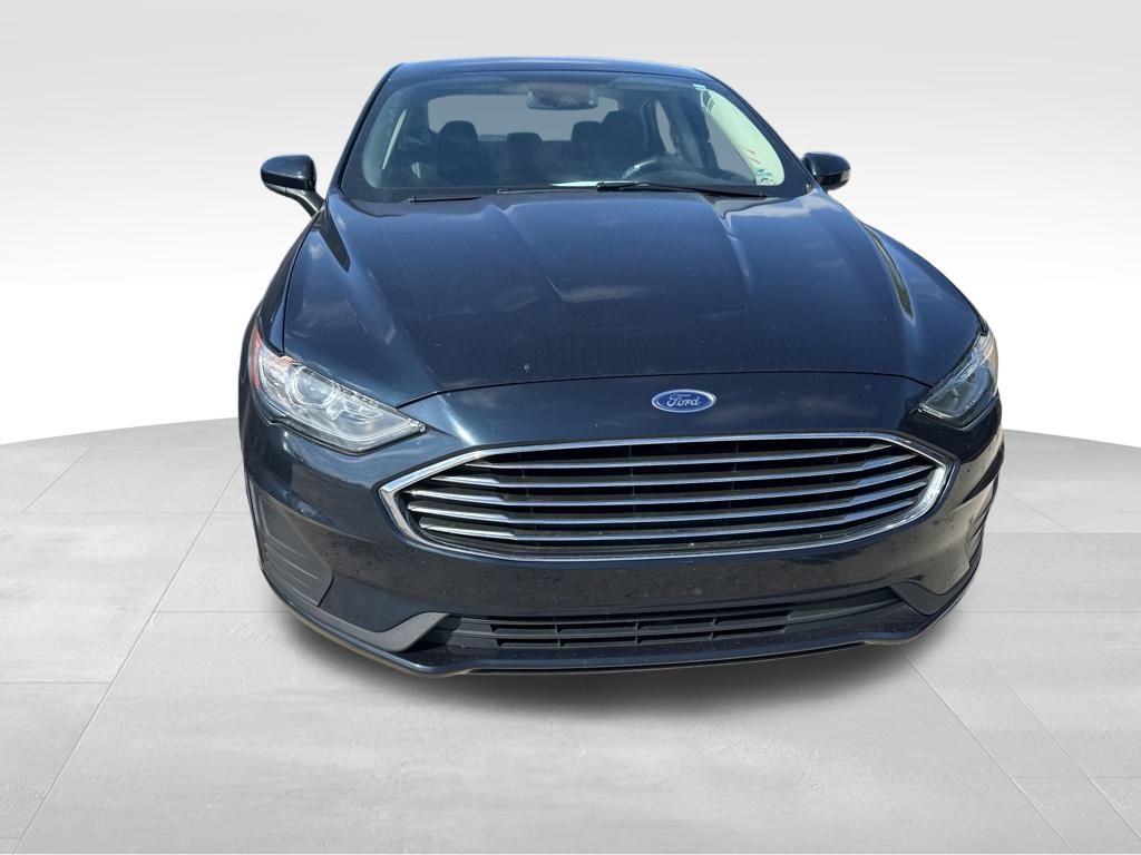 2020 Blue Ford Fusion SE FWD Sedan