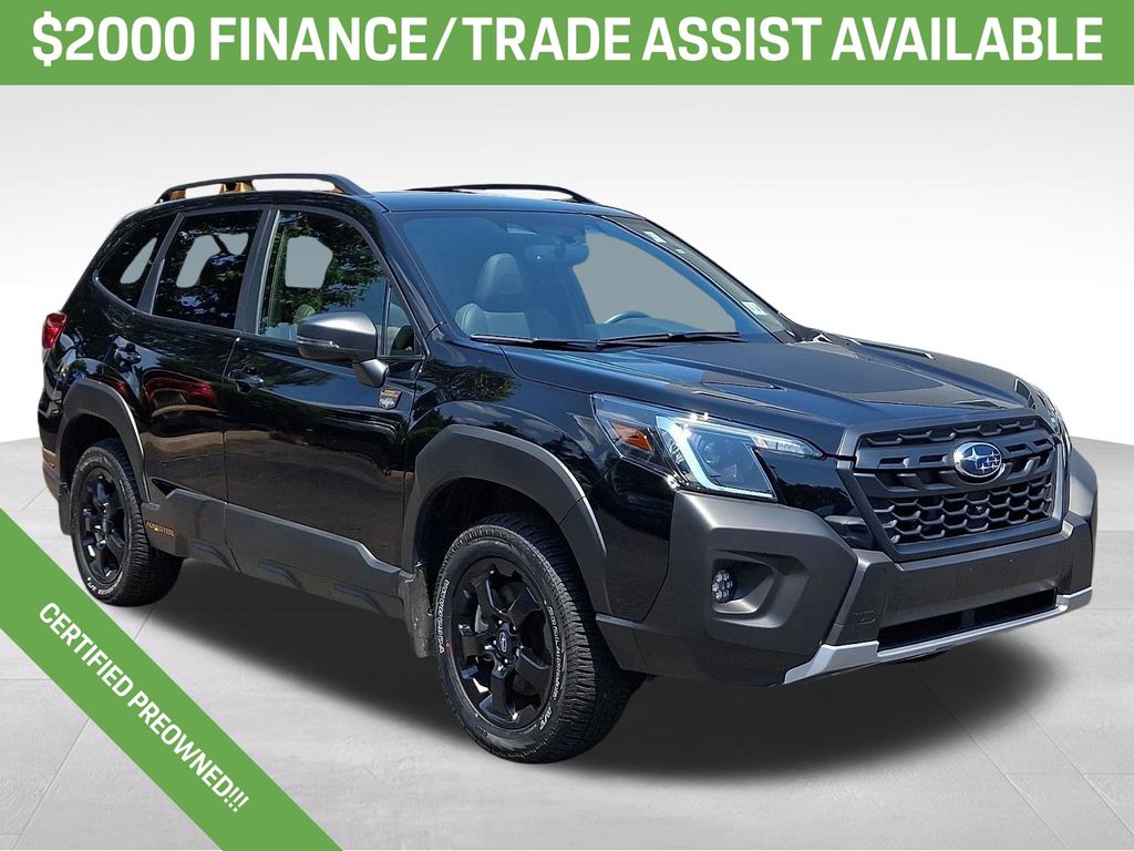 Crystal Black Silica 2025 Subaru Forester SUV / Crossover All-Wheel Drive Continuously Variable Transmission
