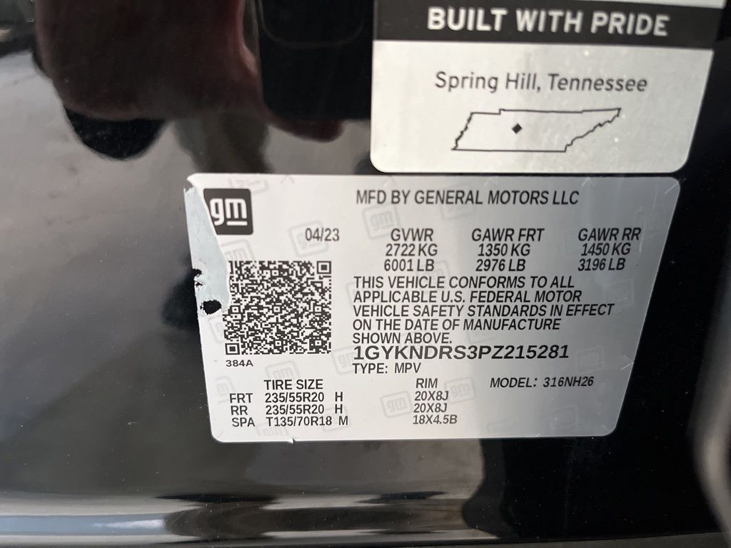 used 2023 Cadillac XT5 car, priced at $39,350