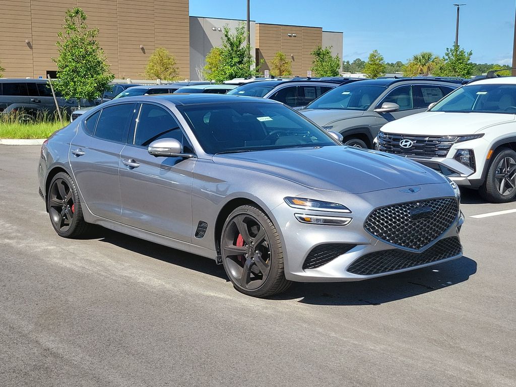 Savile Silver 2026 Genesis G70 Sedan Rear-Wheel Drive 8-Speed Automatic