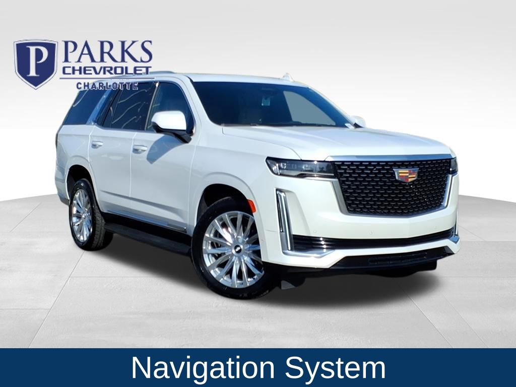 Crystal White 2023 Cadillac Escalade Premium Luxury 4WD SUV / Crossover Four-Wheel Drive Automatic