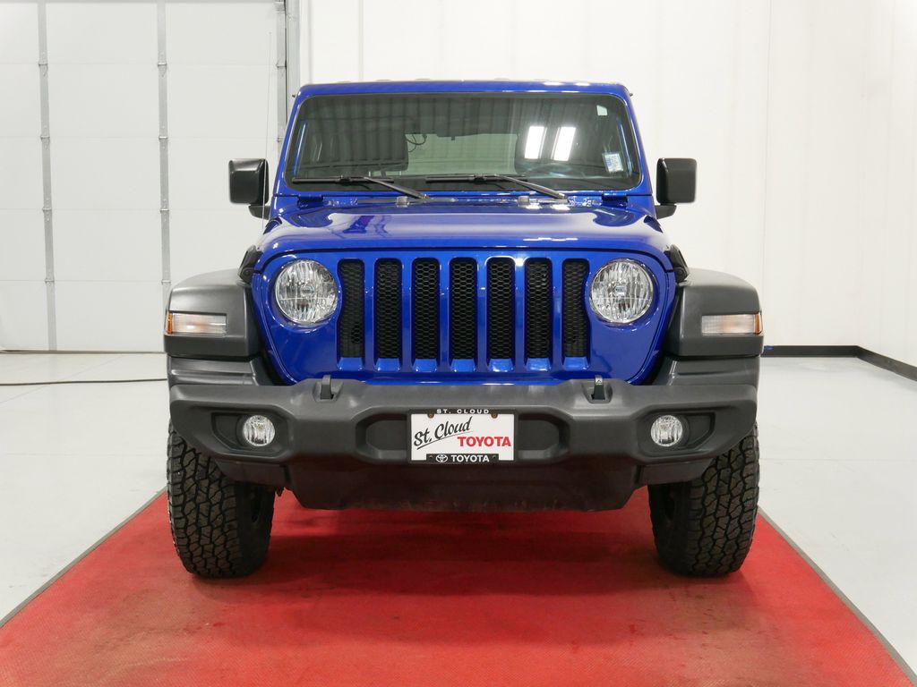 Used 2019 Jeep Wrangler Sport S with VIN 1C4GJXAN7KW523109 for sale in Waite Park, Minnesota