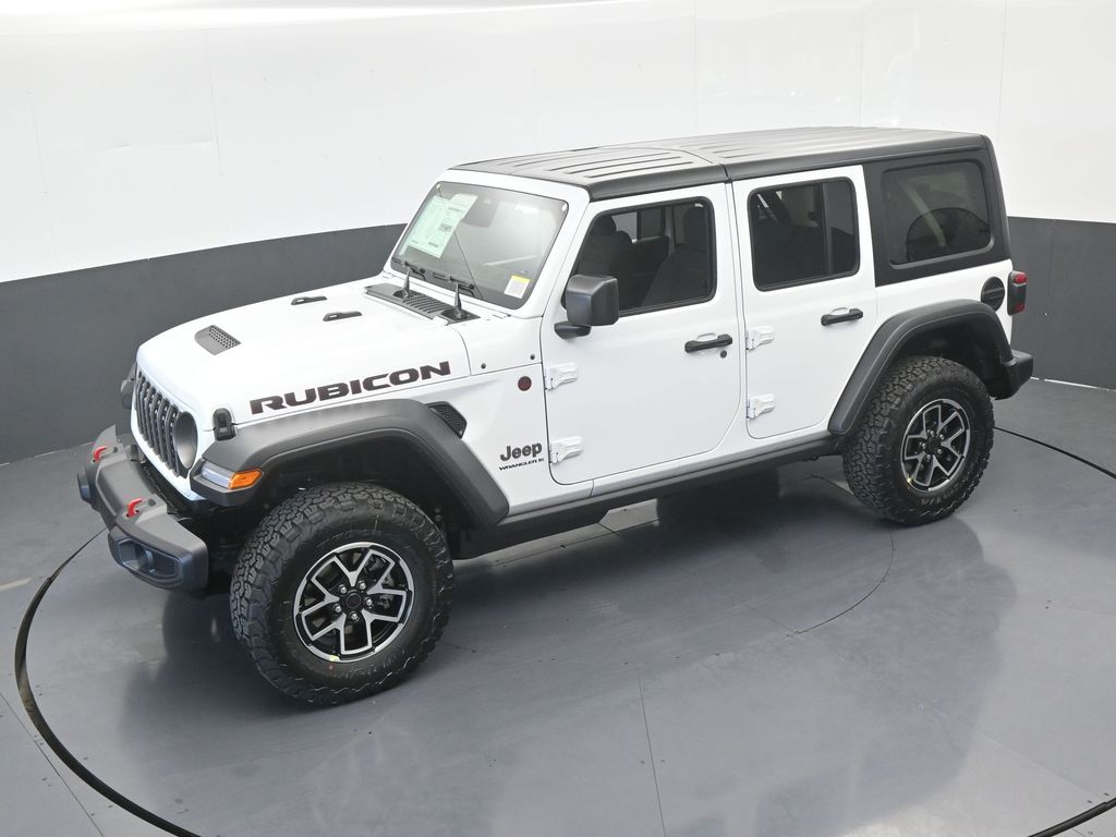 New 2026 Bright White Clearcoat Jeep Rubicon image 47