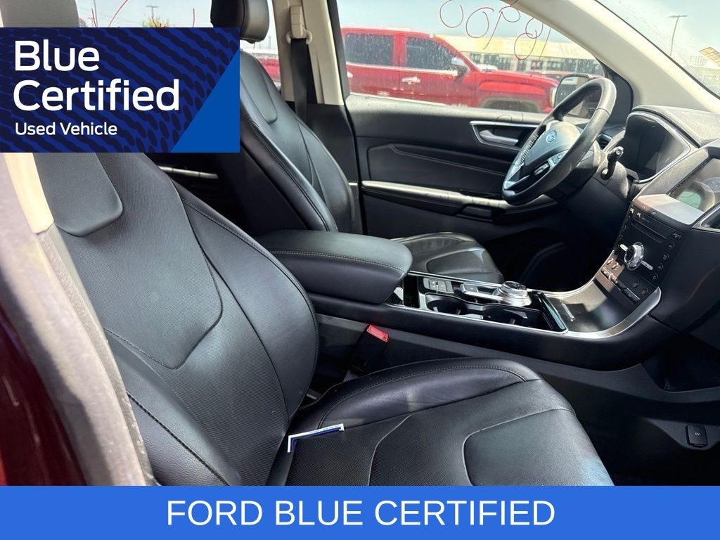 2019 Ford Edge Titanium Red at DeMontrond Gulf Freeway