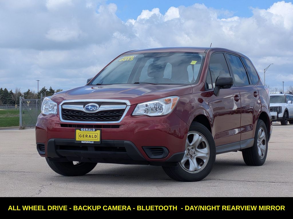 Venetian Red Pearl 2015 Subaru Forester 2.5i SUV / Crossover All-Wheel Drive Continuously Variable Transmission