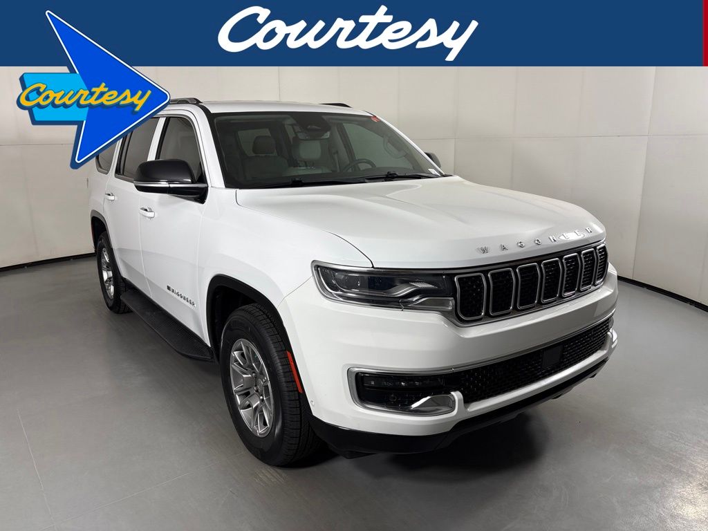 Bright White Clearcoat 2023 Jeep Wagoneer SUV / Crossover 4X2 8-Speed Automatic