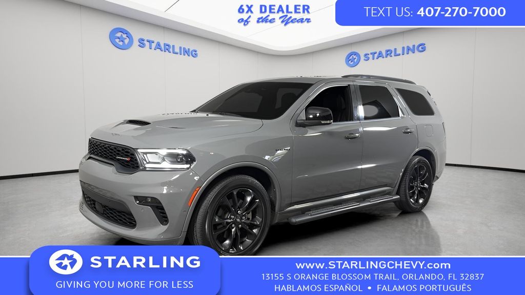Destroyer Gray Clearcoat 2023 Dodge Durango SUV / Crossover Rear-Wheel Drive 8-Speed Automatic