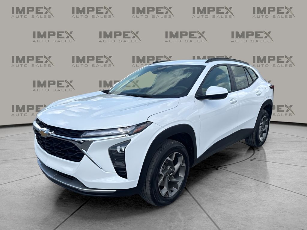 Summit White 2025 Chevrolet Trax LT FWD SUV / Crossover Front-Wheel Drive 6-Speed Automatic