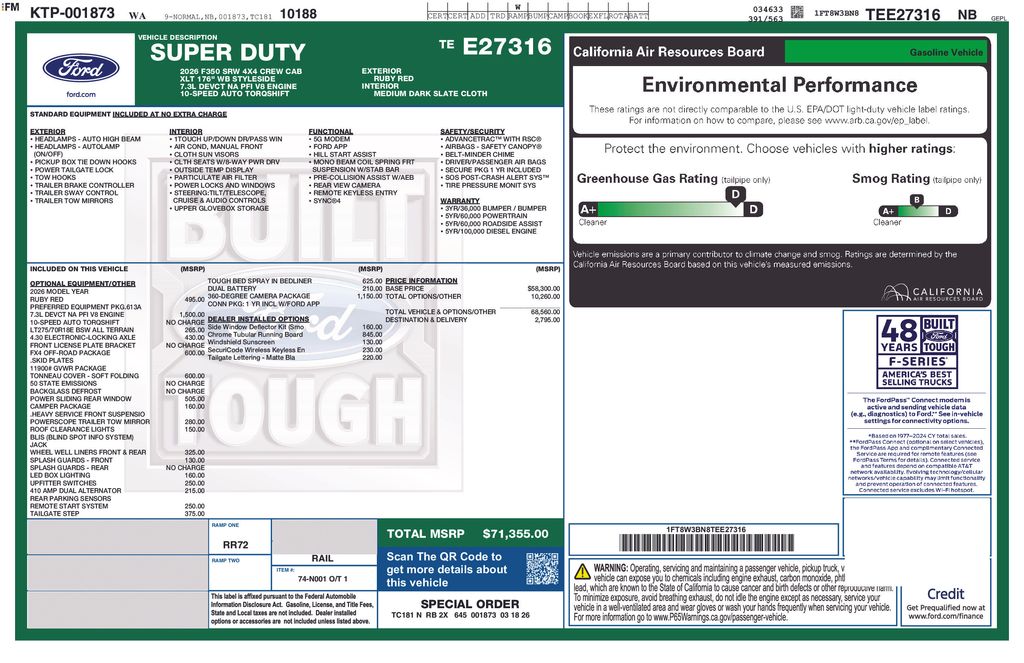2026 Ford F-350 Super Duty XLT
