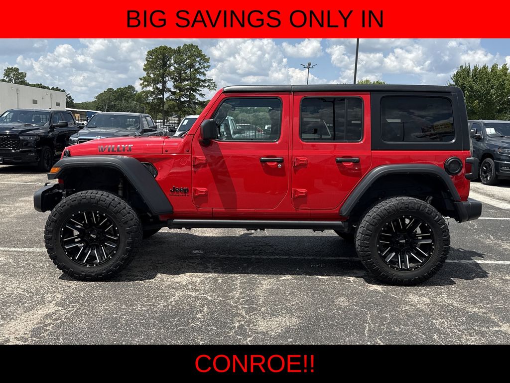 2024 Jeep Wrangler Sport Red at DeMontrond Mazda